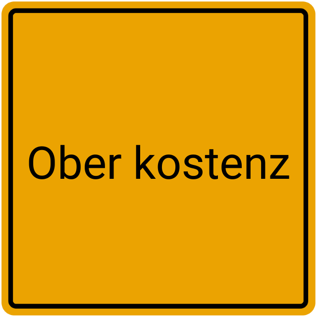 Meldebestätigung Ober Kostenz